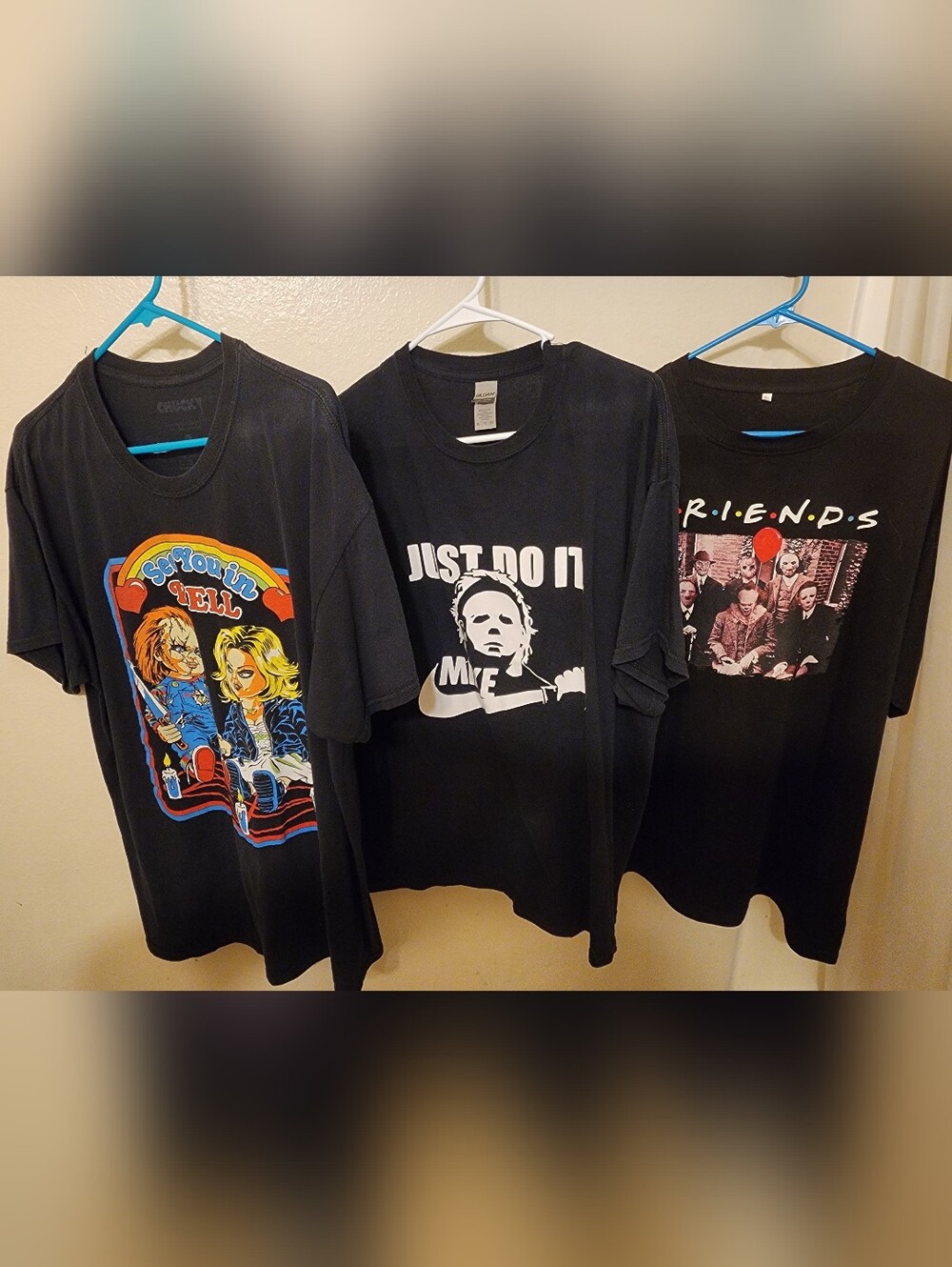 Horror Movie/Halloween T-shirt Bundle: Chucky's Bride, Michael Myers, & More